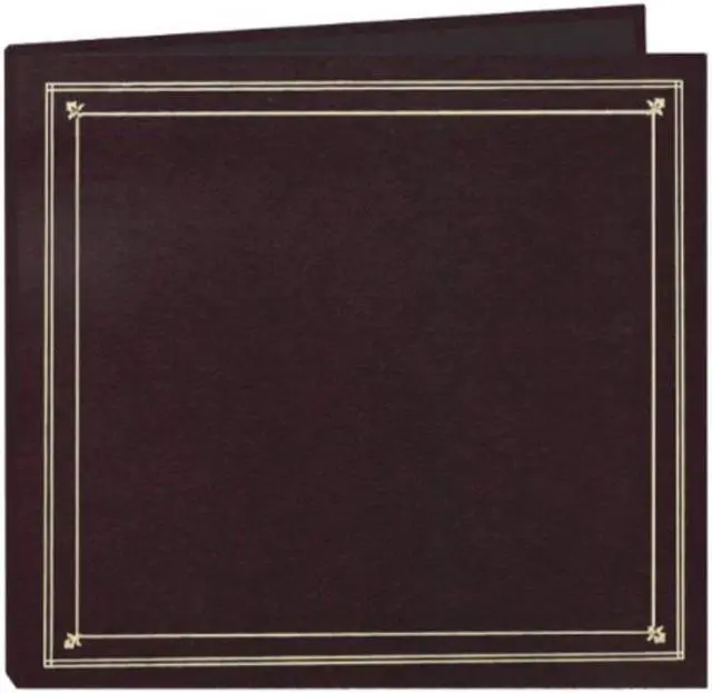Main image of Pioneer Photo Albums 204-Pocket Post Bound Leatherette Cover Photo Album for 4 by 6-Inch Prints, Burgundy