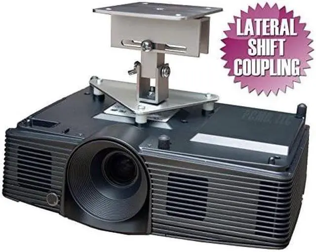 Alt view image 2 of 5 - Projector Ceiling Mounts Direct, LLC. - BENQ-HT2050-SLOTTED - Projector Ceiling Mount Compatible with BenQ HT2050 HT2050A HT2150ST HT3050 W1110 W2000 Projector Models
