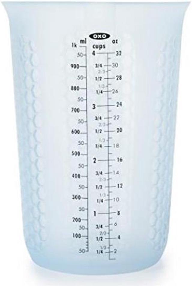 Oxo Good Grips Measuring Cup, Silicone, Squeeze & Pour, 2 Cup