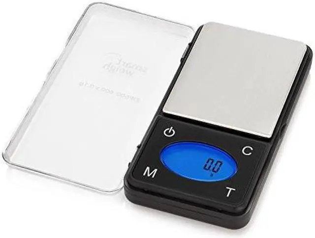 Main image of smart weigh zip600 ultra slim digital pocket scale with counting feature, 600 by 0.1gm