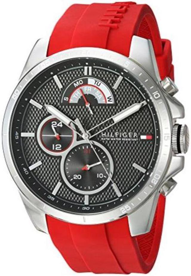 Tommy hilfiger hotsell watch red