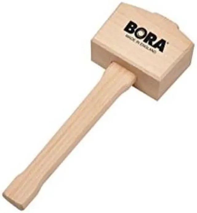 Alt view image 3 of 3 - FOOTPRINT TOOLS 540049 Wooden Mallet,Beechwood,13 In. L