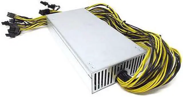 Alt view image 8 of 8 - bGears b-PowerMiner 2400W Antminer Power Supply with 10 x PCIe 6+2 connectors and 90+ Efficiency