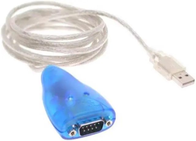 Alt view image 5 of 5 - USBGear 6ft. USB 2.0 to RS-232 DB-9 Serial Adapter w/ 15kV ESD Protection & FTDI Chipset