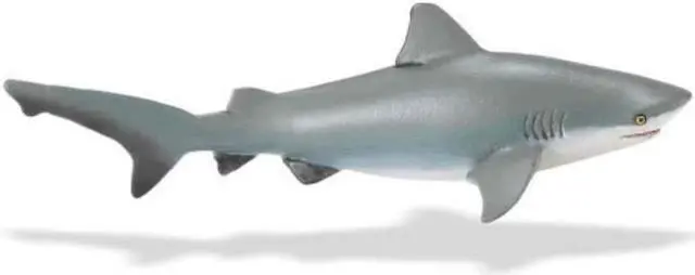 Alt view image 7 of 9 - Wild Safari Sea Life Bull Shark Safari Ltd Animal Educational Toy Figure