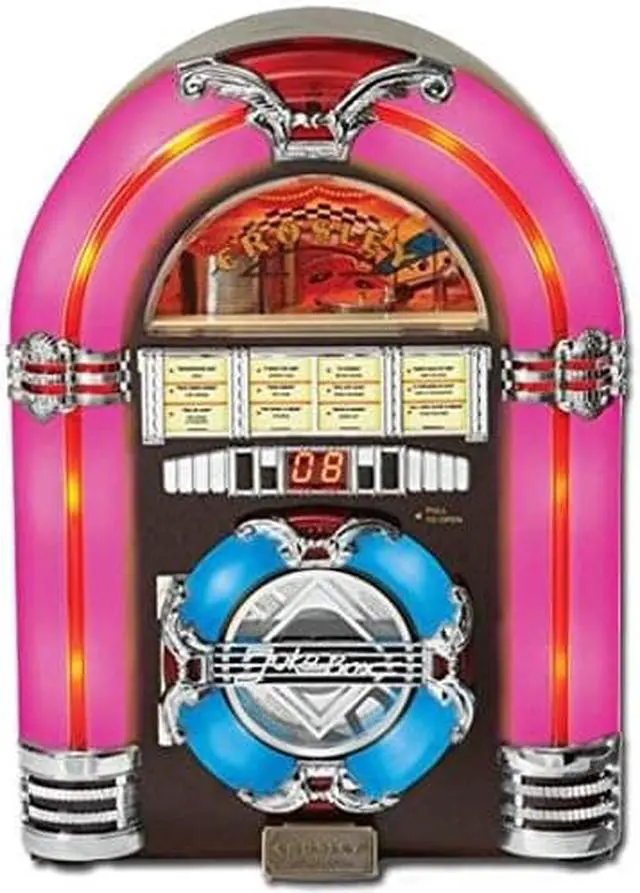 Alt view image 6 of 6 - Crosley CR11CD Jukebox CD Player
