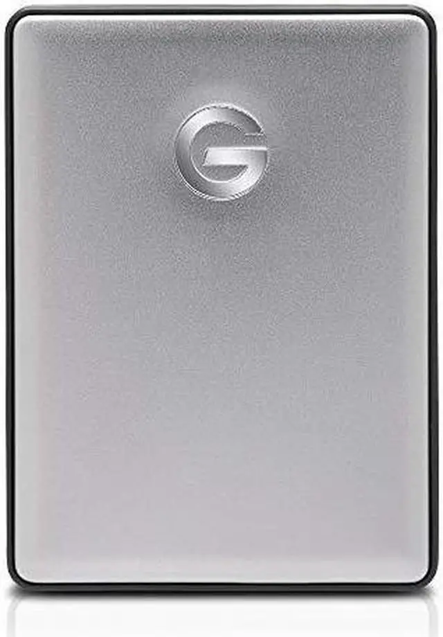 Alt view image 5 of 12 - G-Technology 2TB G-DRIVE mobile USB-C Portable External Hard Drive, USB 3.1 Gen 1, Space Gray (0G10317)
