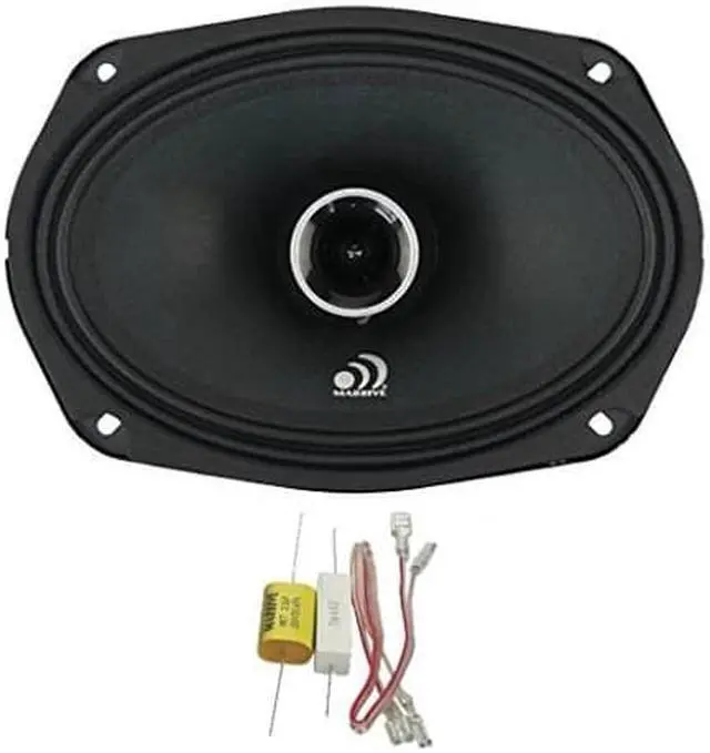 Alt view image 2 of 4 - Massive Audio P69X - 6x9", 280 Watts Max / 140w RMS, 4 Ohm, PX Series, Pro Audio Coaxial Car Audio Speaker System (Sold as each)