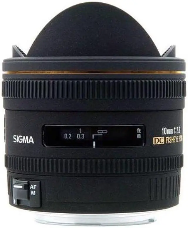 Main image of sigma 10mm f/2.8 ex dc hsm fisheye lens for sigma digital slr cameras