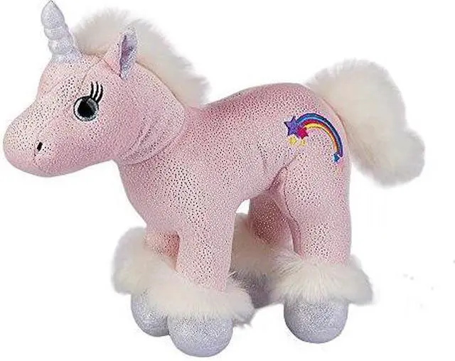 Alt view image 2 of 3 - Ganz Plush Stuffed Toy 10" Astra Unicorn, Pink