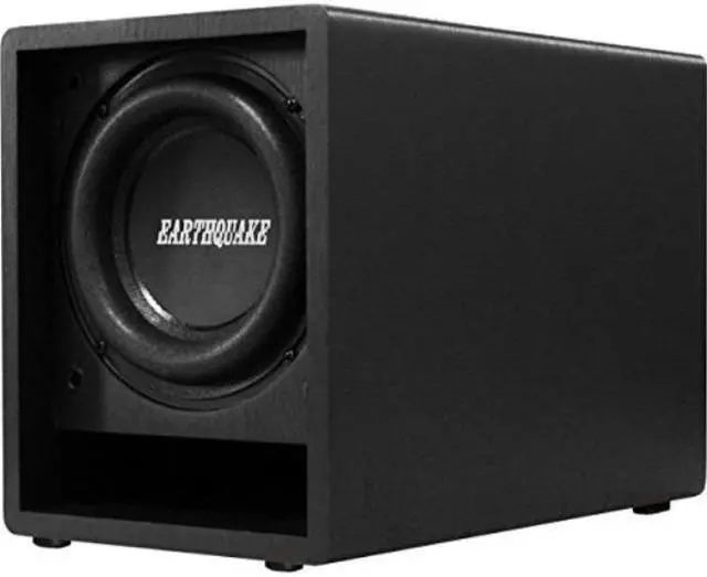 Alt view image 2 of 7 - Earthquake Sound | FF6.5 Black Ash | 6.5-inch 150 Watt Powered Subwoofer - OEM