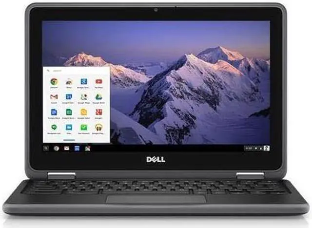 Alt view image 6 of 9 - DELL Inspiron Chromebook 11 Chromebook Intel Celeron N3060 4 GB LPDDR3 Memory 32 GB eMMC SSD 11.6" Touch Screen Chrome OS C3181-C895GRY-PUS