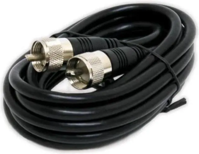 Main image of steren 205700 100feet uhfuhf minirg8x patch cable, black