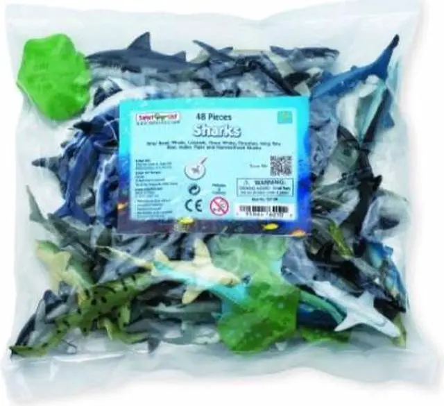 Alt view image 2 of 6 - Safari Ltd. 762104 BULK BAGS - SHARKS