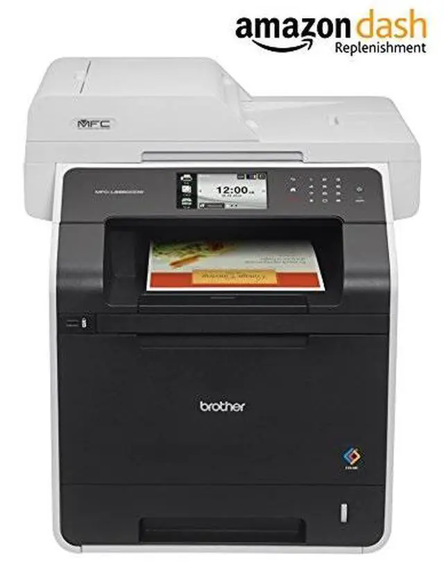 Alt view image 6 of 6 - Brother Printer MFC-L8850CDW Wireless Color Laser Printer with Scanner, Copier and Fax