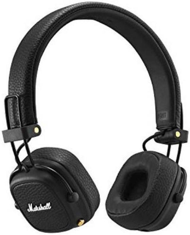 marshall major iii bluetooth wireless on-ear headphones, black 