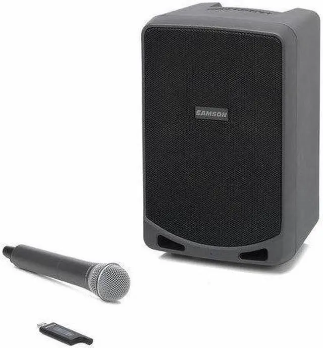 Alt view image 6 of 20 - Samson Expedition XP106w Rechargeable Wireless Portable PA System with Bluetooth