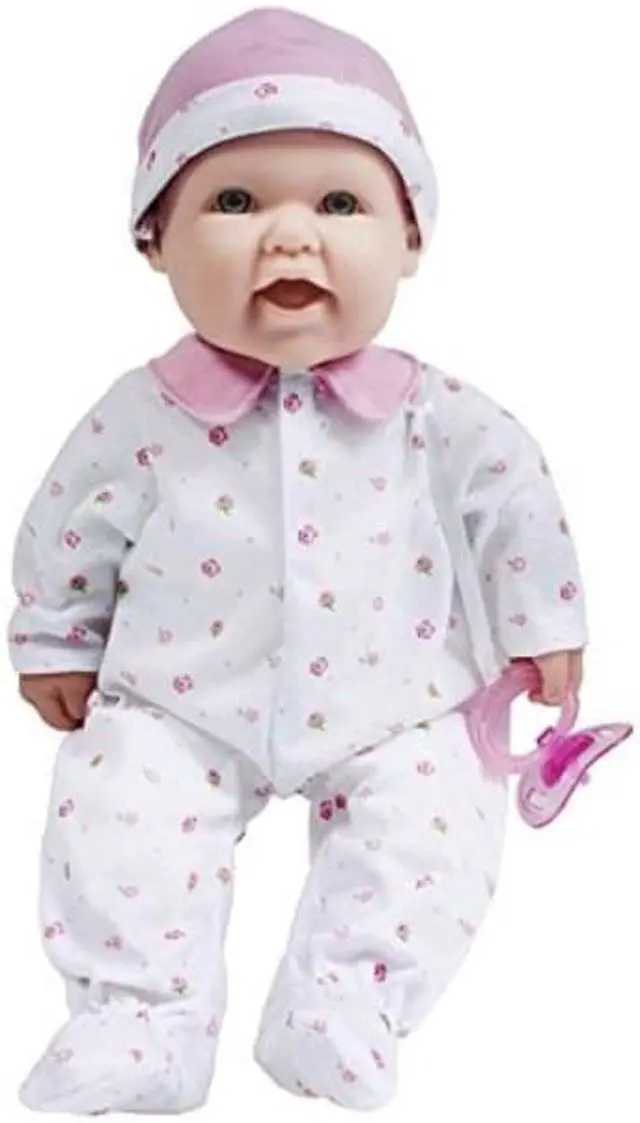 Alt view image 2 of 7 - 16 inch La Baby Soft Body Baby Doll - Bird Applique
