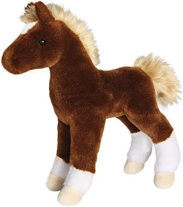 Alt view image 4 of 6 - Teak Chestnut Foal 10" by Douglas Cuddle Toys