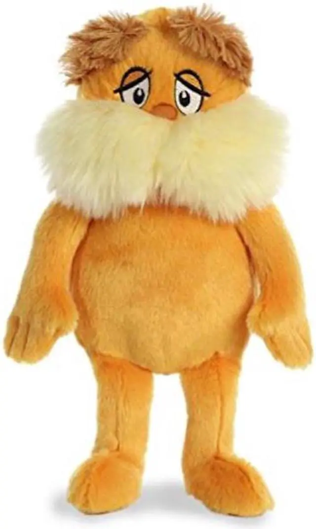 Alt view image 2 of 5 - Aurora® - Medium Orange Dr. Seuss - 12" The Lorax - Whimsical Stuffed Animal