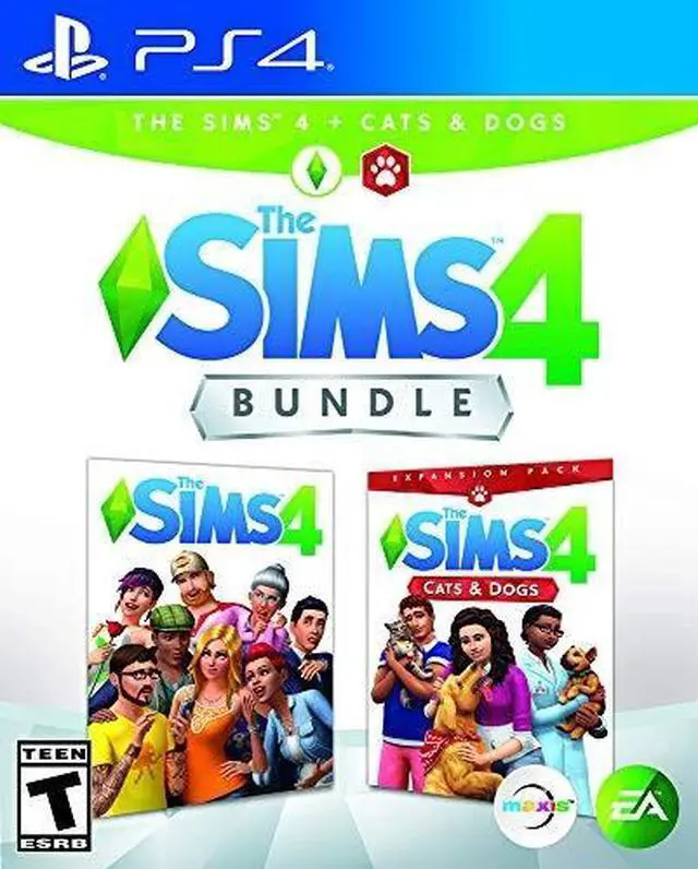 Alt view image 2 of 14 - Sims 4 + Sims 4 Cats & Dogs Bundle - PlayStation 4