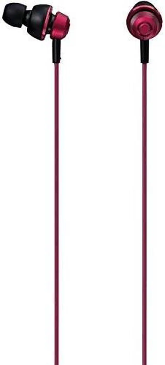 Alt view image 4 of 4 - Panasonic Red Drops 360 In-Ear Headphones