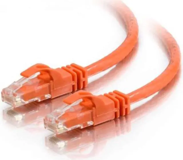 Alt view image 5 of 5 - C2G 27893 Cat6 Crossover Cable - Snagless Unshielded Network Patch Cable, Orange (10 Feet, 3.04 Meters)