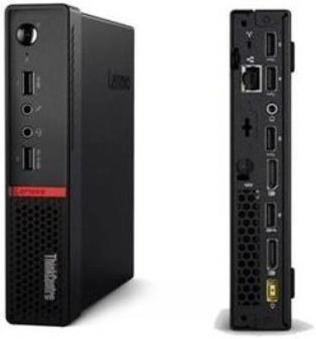 Alt view image 10 of 11 - Lenovo Desktop Computer ThinkCentre M715q (10M30002US) AMD PRO A10-9700E 4GB DDR4 500GB HDD AMD Radeon R7 Windows 10 Pro 64-Bit