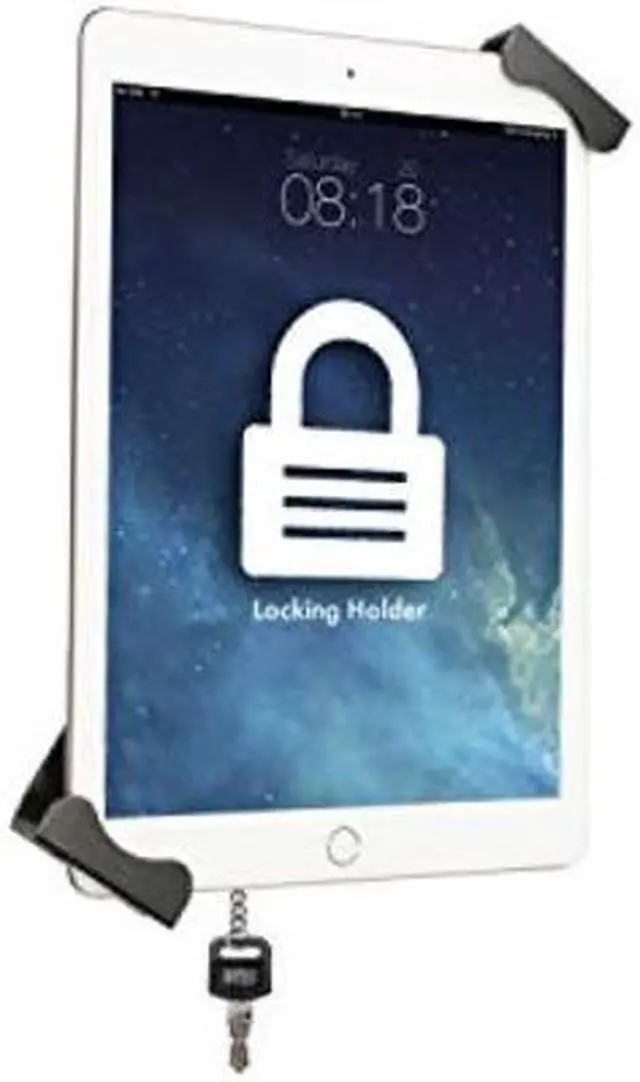 Alt view image 7 of 20 - Compact Security Wall Mount for 7-14 Inch Tablets