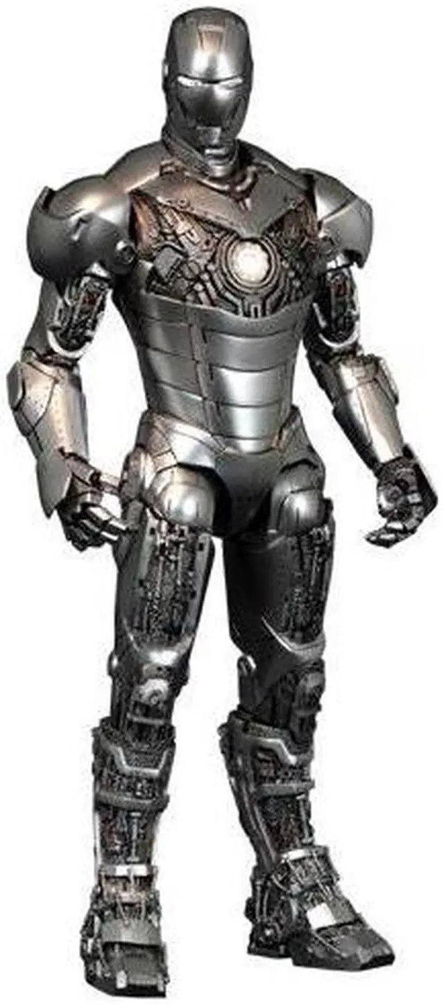 Alt view image 2 of 10 - Iron Man Mark II Armor Unleashed Version 1:6 Scale Figure By Hot Toys