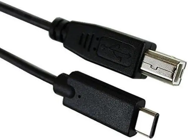 Alt view image 2 of 2 - USB 2.0 C Male to B Male, 3ft