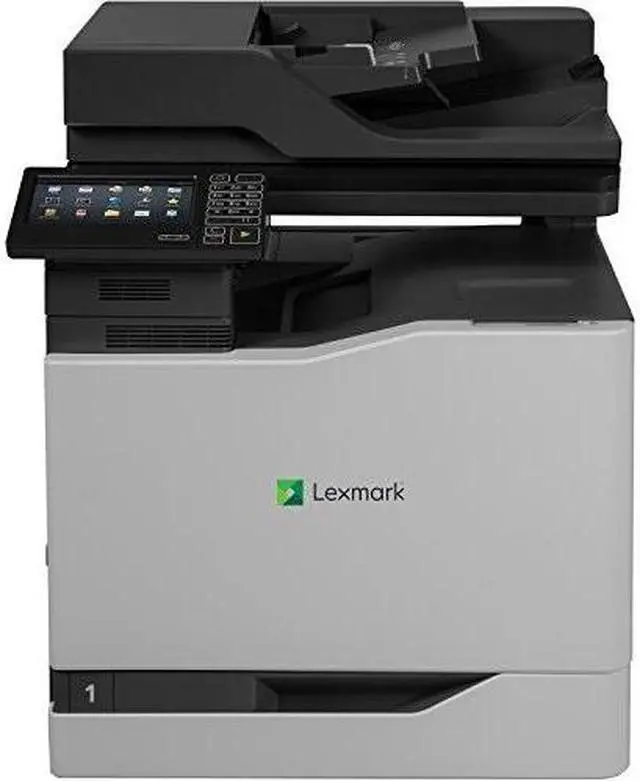 Alt view image 2 of 3 - Lexmark CX820de Laser Multifunction Printer - Color - Plain Paper Print - Desktop