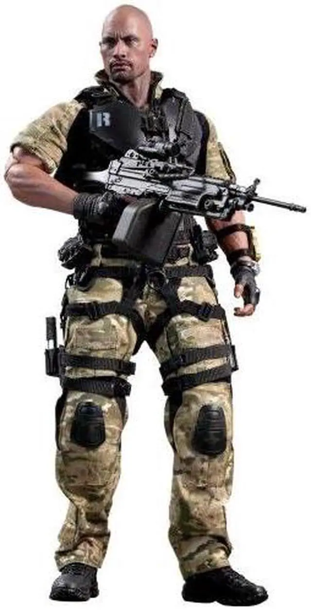Alt view image 11 of 16 - Roadblock GI Joe Retaliation 1/6 Scale Hot Toys Action Figure