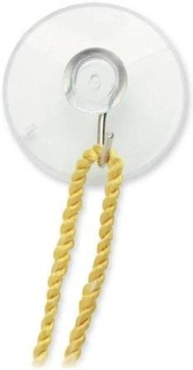 Alt view image 2 of 16 - Baumgartens Suction Cups w/ Hook 1-3/4" Diameter 50/BX Clear DG4001