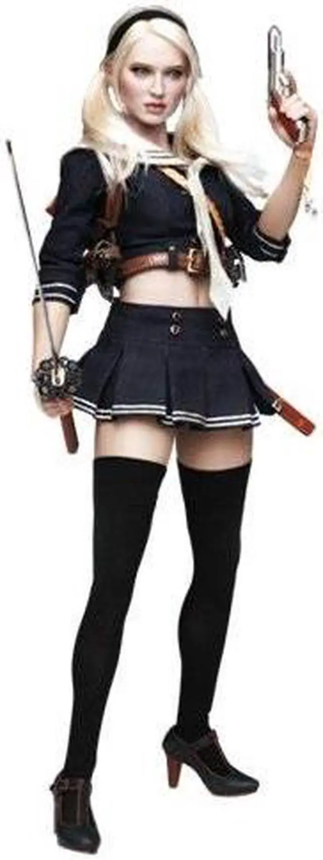 Alt view image 2 of 8 - Sucker Punch Babydoll 1:6 Scale 12" Figure By Hot Toys
