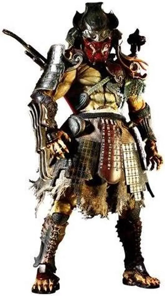 Alt view image 7 of 12 - Samurai Predator Alien vs Predator 1/6 Scale Hot Toys Figure