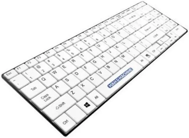 Alt view image 5 of 12 - MAN & MACHINE ITSC/W5 ITSCOOL KEYBOARD (WHITE) - OPEN STYLE, WASHABLE, VALUE KEYBOARD. QUICK DISCONNEC