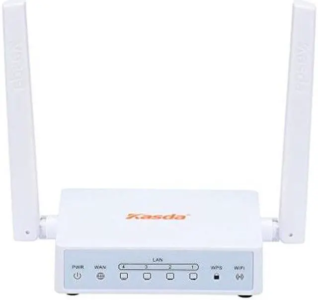 Alt view image 2 of 10 - Kasda KW5515 11N 300M WiFi Router w/ 2x External 3dBi Antennas