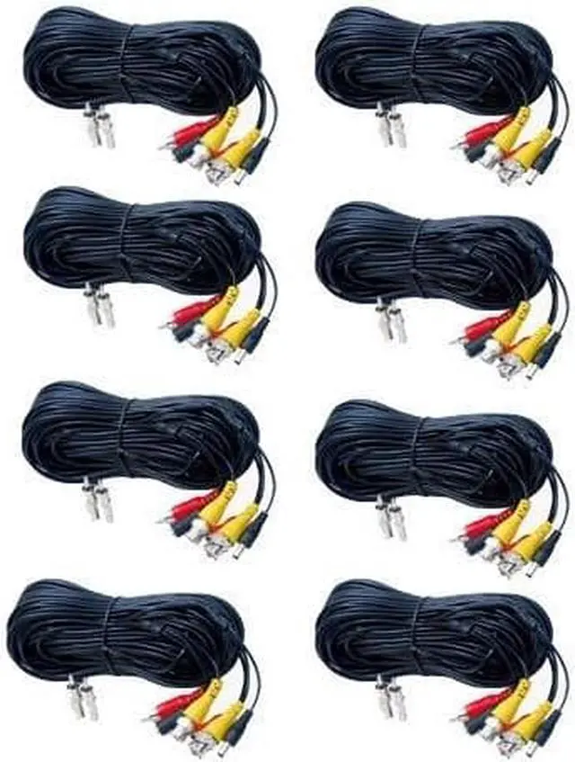 Alt view image 4 of 4 - VideoSecu Outdoor Indoor Weatherproof Vandal Proof IR Day Night Vision Built-in 1/3'' Sony CCD Security Camera 3.6mm Wide Angle 480 TV Lines with Power Supply, Cable and Audio Microphone BYO
