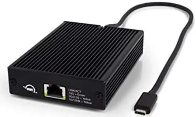 Alt view image 3 of 9 - OTHER WORLD COMPUTING OWC THUNDERBOLT-3 TO 10GBE BUS-POWERED ETHERNET ADAPTER 1YR