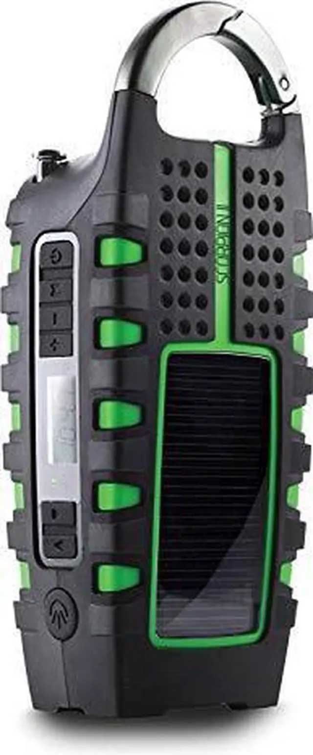 Main image of scorpion ll rugged portable emergency weather radio with smartphone charger, nsp101wxgr