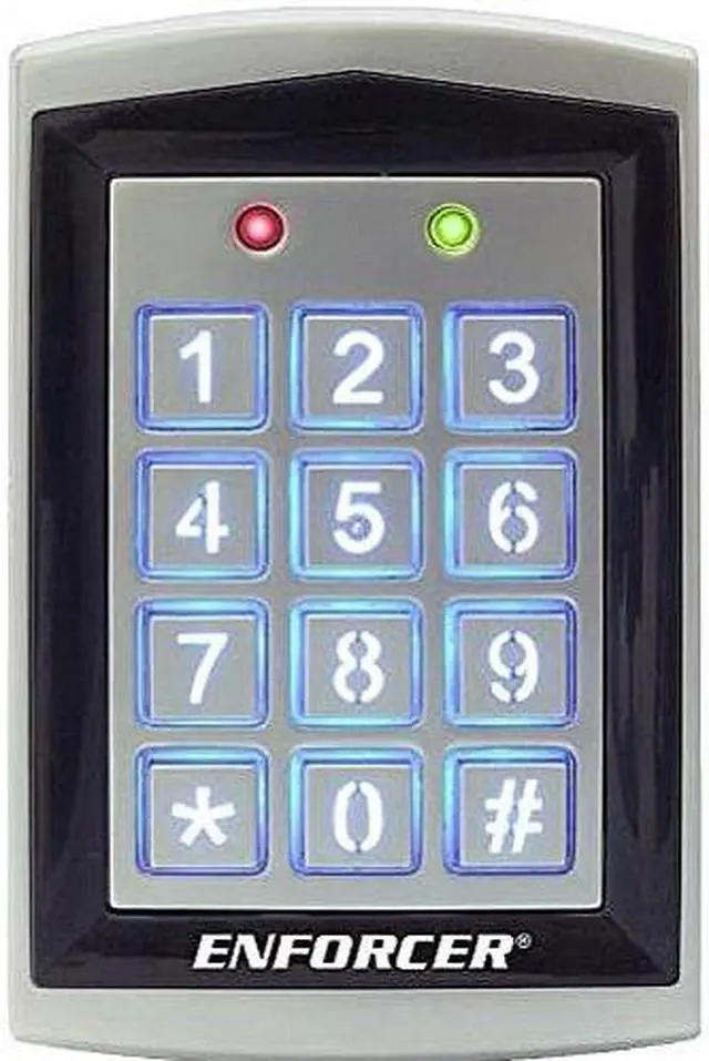Alt view image 4 of 5 - Seco-Larm Sealed Housing Weatherproof Digital Access Keypad w/ Proximity Reader