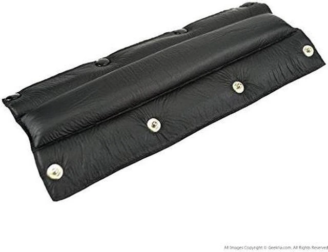 Main image of Geekria Protein Leather Headband Pad Replacement For Beyerdynamic DT440, DT660, DT770, DT860, DT990, DT990PRO Headphone Replacement Headband / Headband Cushion / Pad Repair Parts (Black)