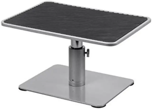 Alt view image 3 of 12 - Monoprice Universal Monitor Riser Stand - Silver Perfect For Raising Your Monitor About 4.7 to 6.7 Inches - Workstream Collection