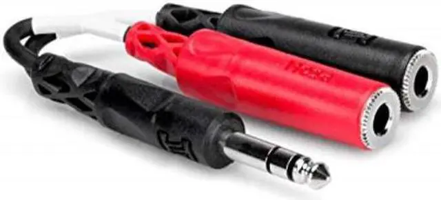 Alt view image 2 of 5 - Hosa Y-Stereo 1/4'' M-2 Mono F