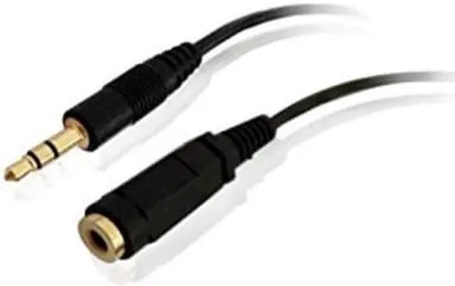 Alt view image 2 of 5 - iMBAPrice iMBA-PS-06MF 6-Feet Gold Plated 3.5mm Male to 3.5mm Female Extension Stereo Audio Cable