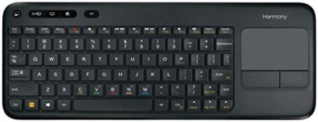 Alt view image 6 of 12 - Logitech K410 Harmony Smart Keyboard  2.4GHz Wireless Touch Keyboard (Logitech K400 Upgraded)