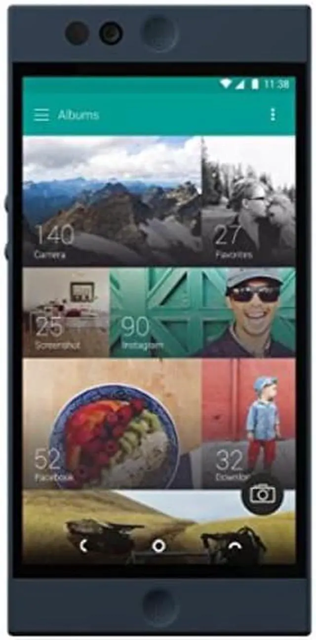 Alt view image 6 of 6 - Nextbit Robin 32GB (100GB Cloud) GSM Factory Unlocked 4G LTE Android Smartphone - Midnight