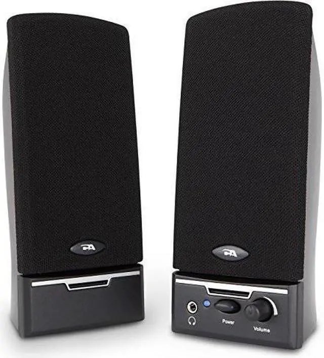 Alt view image 3 of 19 - Cyber Acoustics CA-2014 multimedia desktop computer speakers - NEW