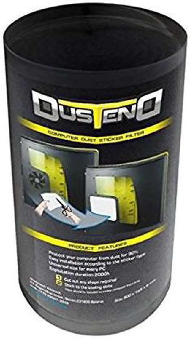 Alt view image 8 of 17 - DustEND Fine Purification Computer Dust Filter, Model G3, Black
